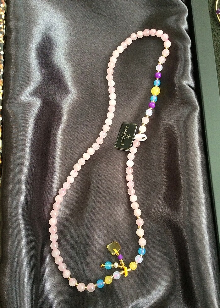 Aytaşı kolye etiketli tanesi 180 tl doğal tas - Görsel 2