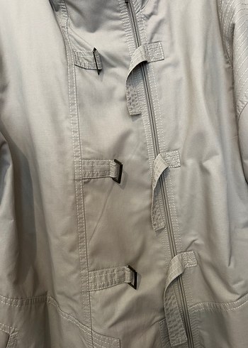 Bej Uzun Kadın Trençkot - Görsel 10