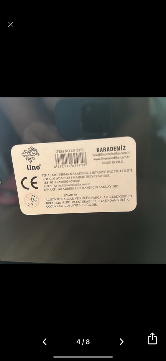 Lino Siyah Çocuk Piyanosu - Görsel 5