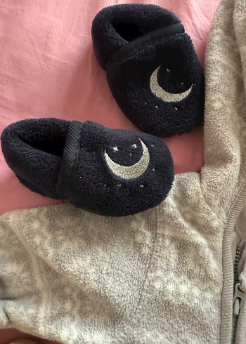 Gri Örgü Bebek Tulum - Görsel 4