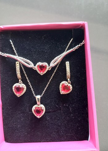 Sterling silver #925 ayar gümüş set