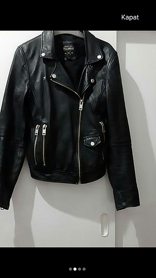 #Gerçek deri pull bear marka