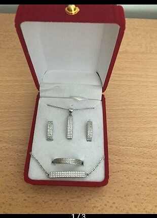 Sterling silver #925 ayar gümüş set