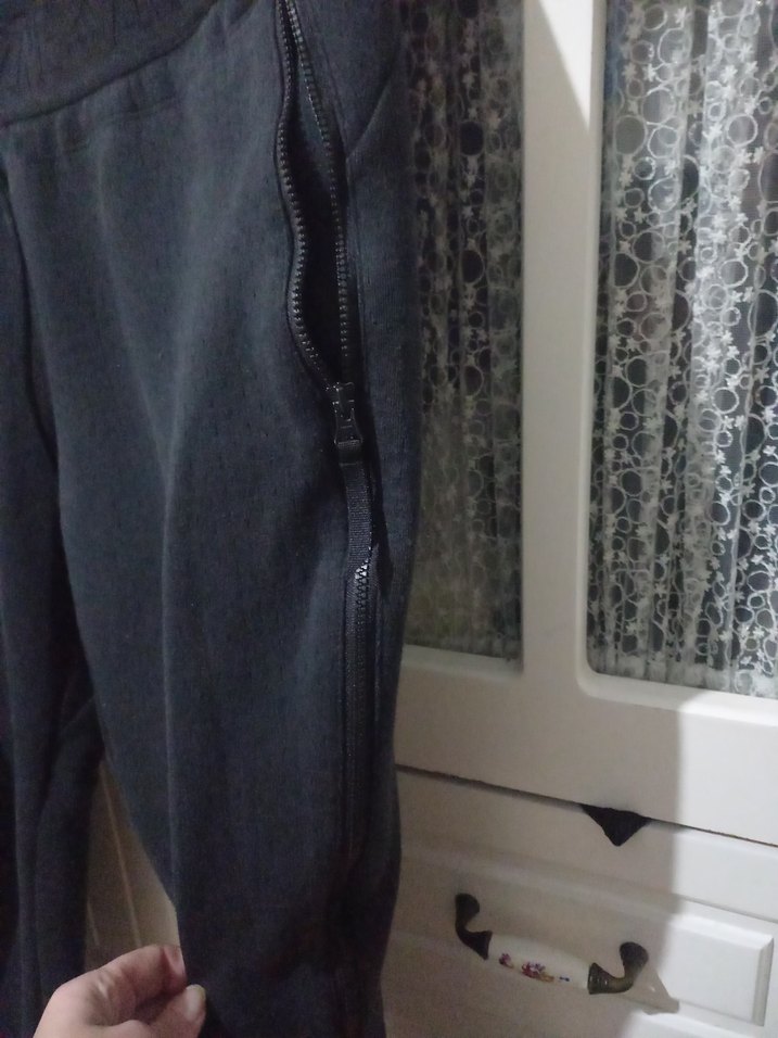 #adidas zne siyah Fermuarlı detaylı Eşofman Altı - Görsel 3