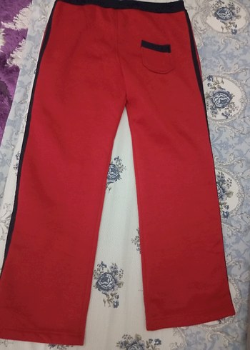 kırmızı eşofman altı vıntage - Görsel 2