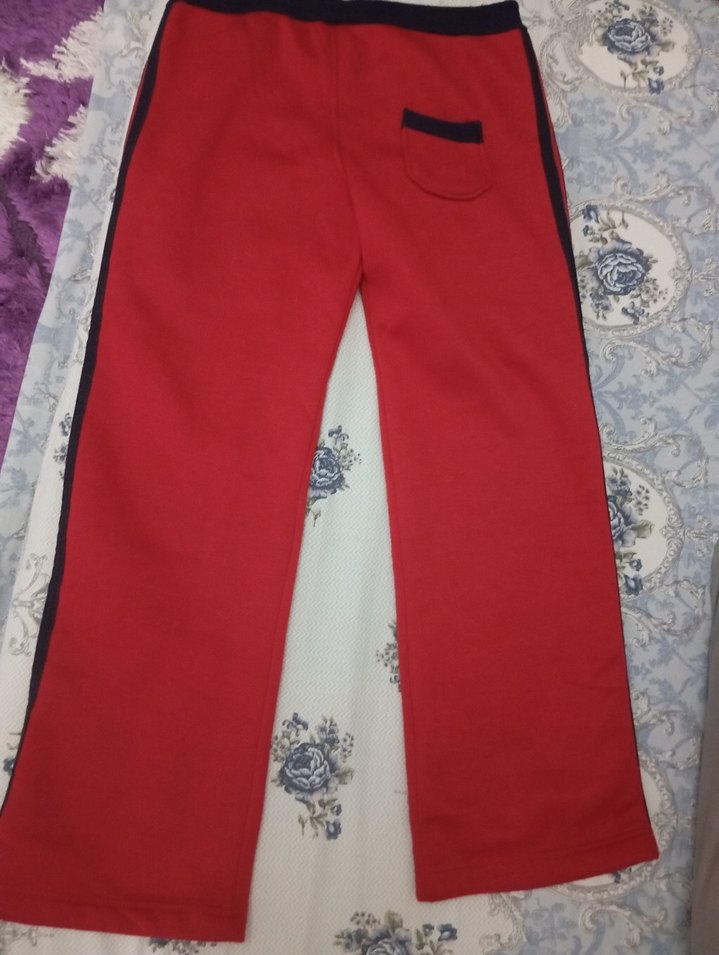 kırmızı eşofman altı vıntage - Görsel 2