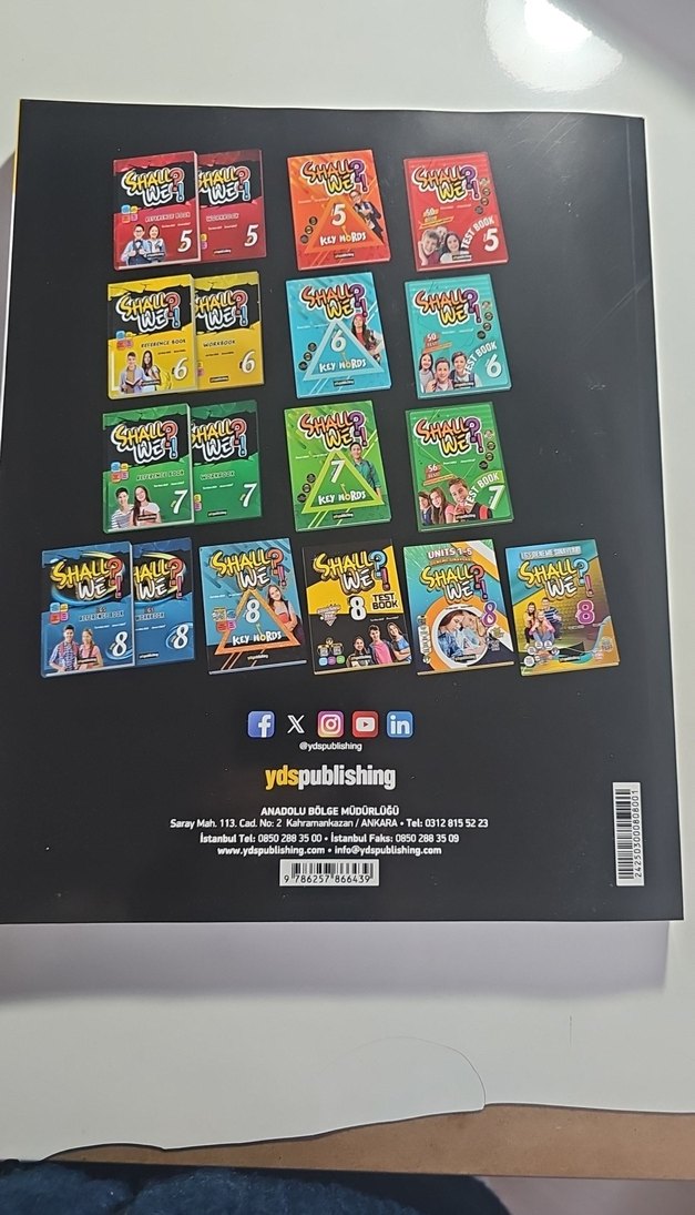 8. Sınıf Shall We Test Book - 1000 Soru TAMAMEN SIFIR BİR ÜRÜN - Görsel 2