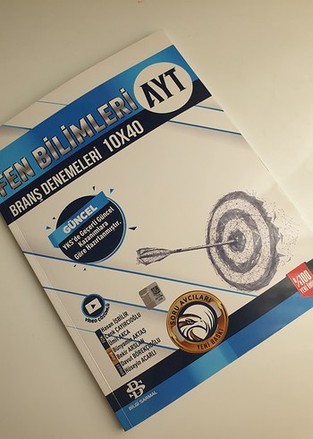 Beden Renk AYT Fen Bilimleri Bilgi Sarmalı Branş Denemeleri 10x40 Kitap
