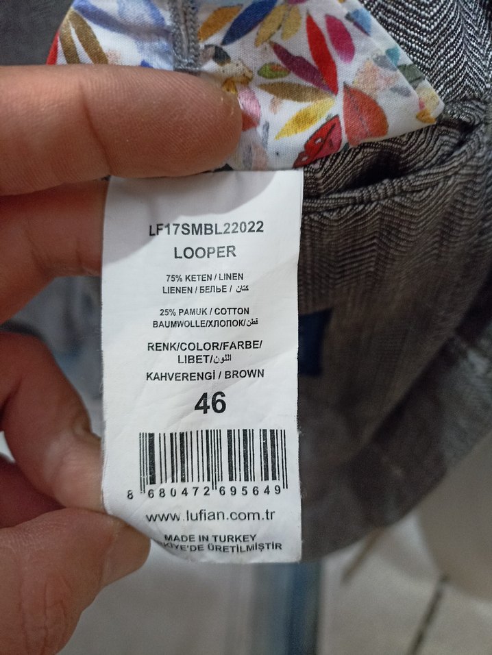 lufian ceket 46 beden. - Görsel 3