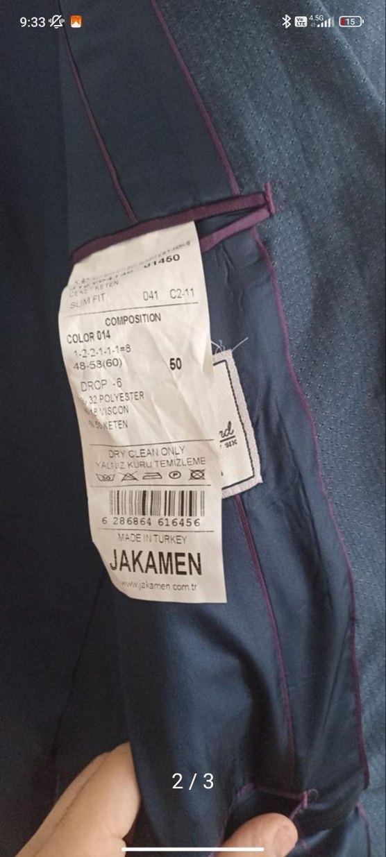 Erkek  Ceketi - Görsel 2