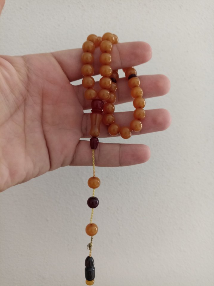 toplu ilandır. ateş, katalin, sıkma kehribar tesbihler - Görsel 2