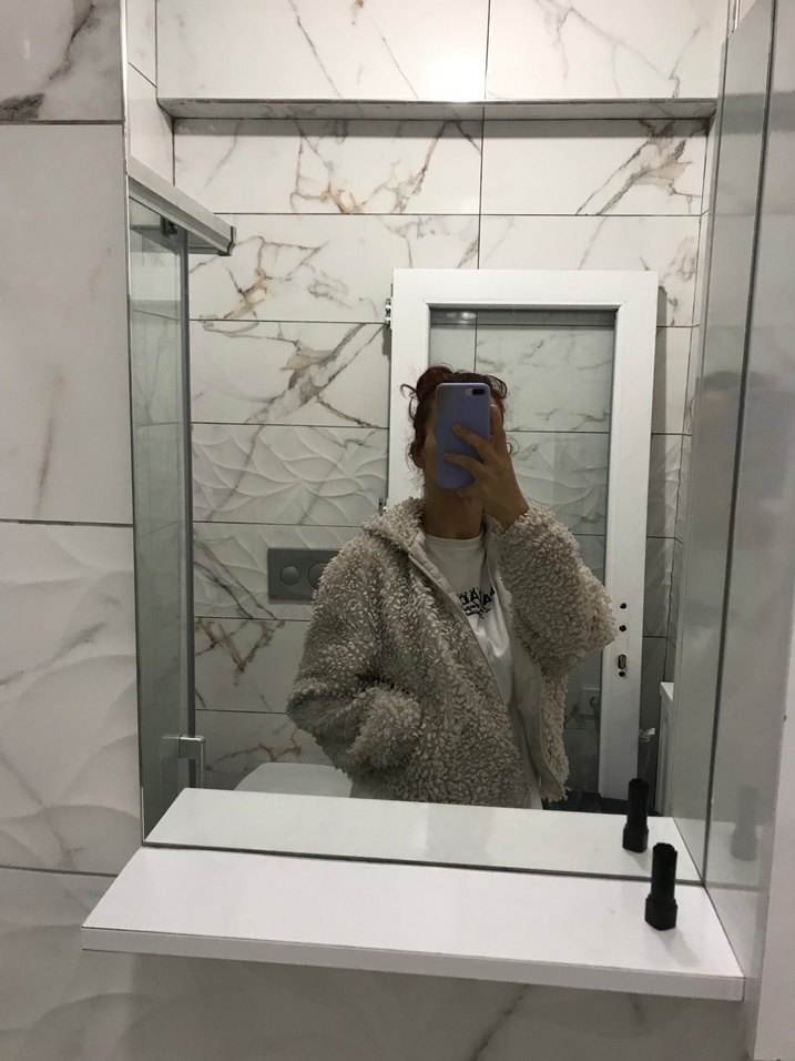 Only peluş mont - Görsel 2