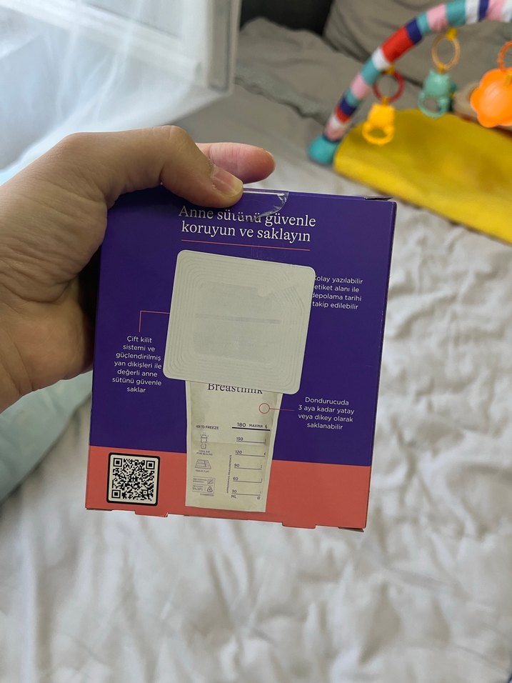 Lansinoh Anne Sütü Saklama Poşeti 25'li - Görsel 2