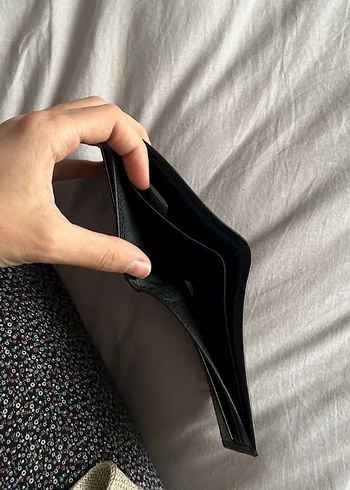 Siyah Minimalist Erkek Cüzdan - Görsel 4