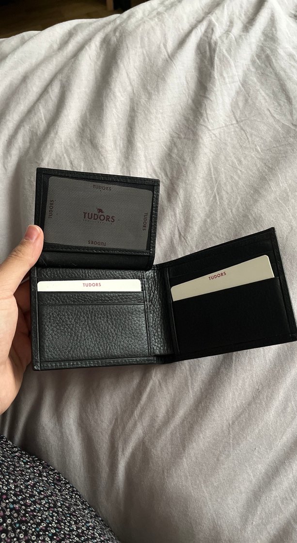 Siyah Minimalist Erkek Cüzdan - Görsel 3