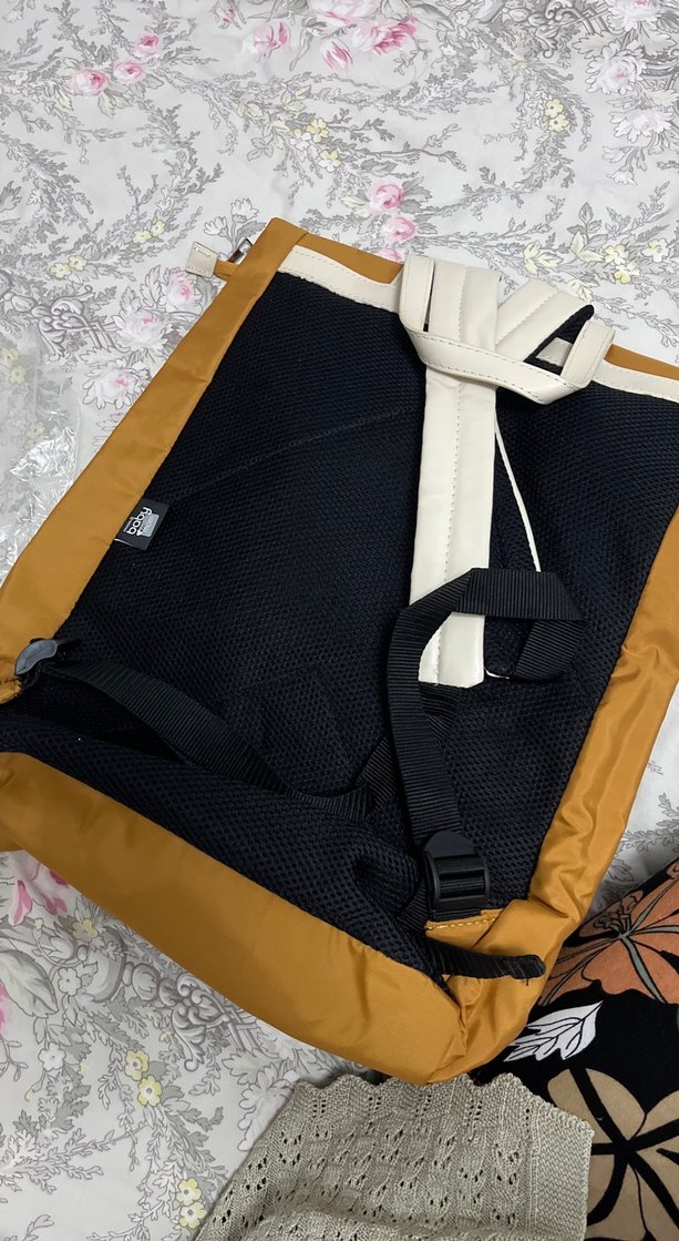 Bebek Bakım Çantası hardal rengi - Görsel 2