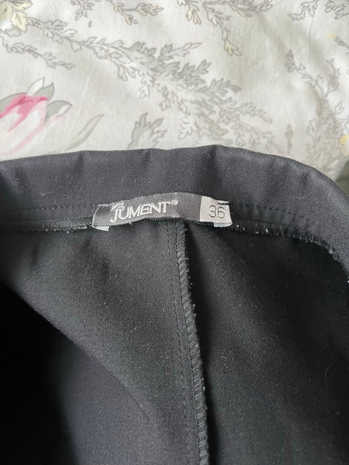 Siyah Kadın Düğmeli Ofis Blazeri - Görsel 5