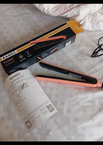 Pembe Pastel Saç Düzleştirici - Görsel 2