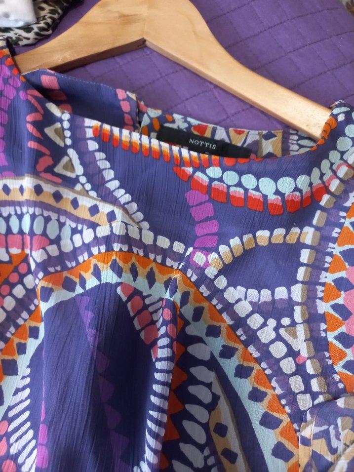 Şifon elbise - Görsel 4