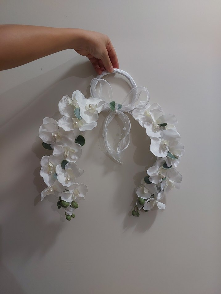 Beyaz Orkide gelin çiçeği - Görsel 2