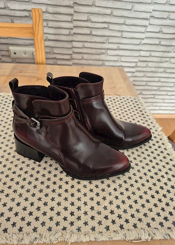 KADIN BORDO BOT - Görsel 2