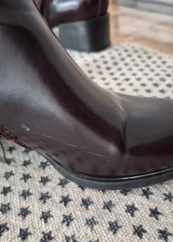 KADIN BORDO BOT - Görsel 7