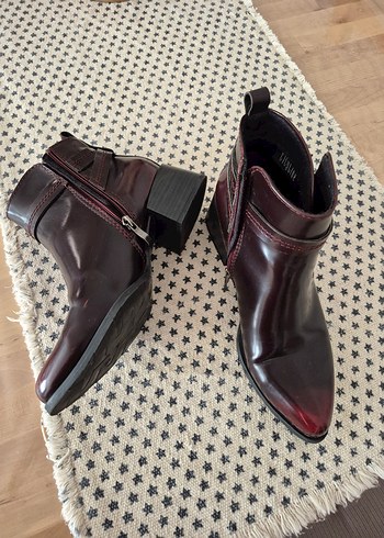 KADIN BORDO BOT - Görsel 3