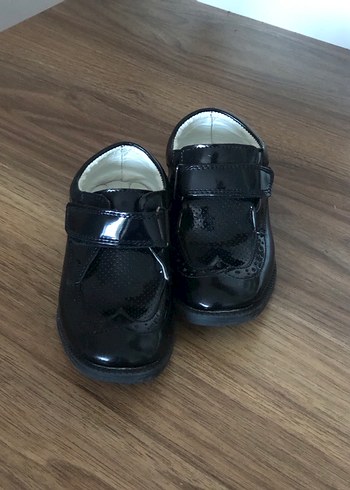 Tokalı Siyah Erkek Çocuk Özel Ayakkabı - Görsel 3