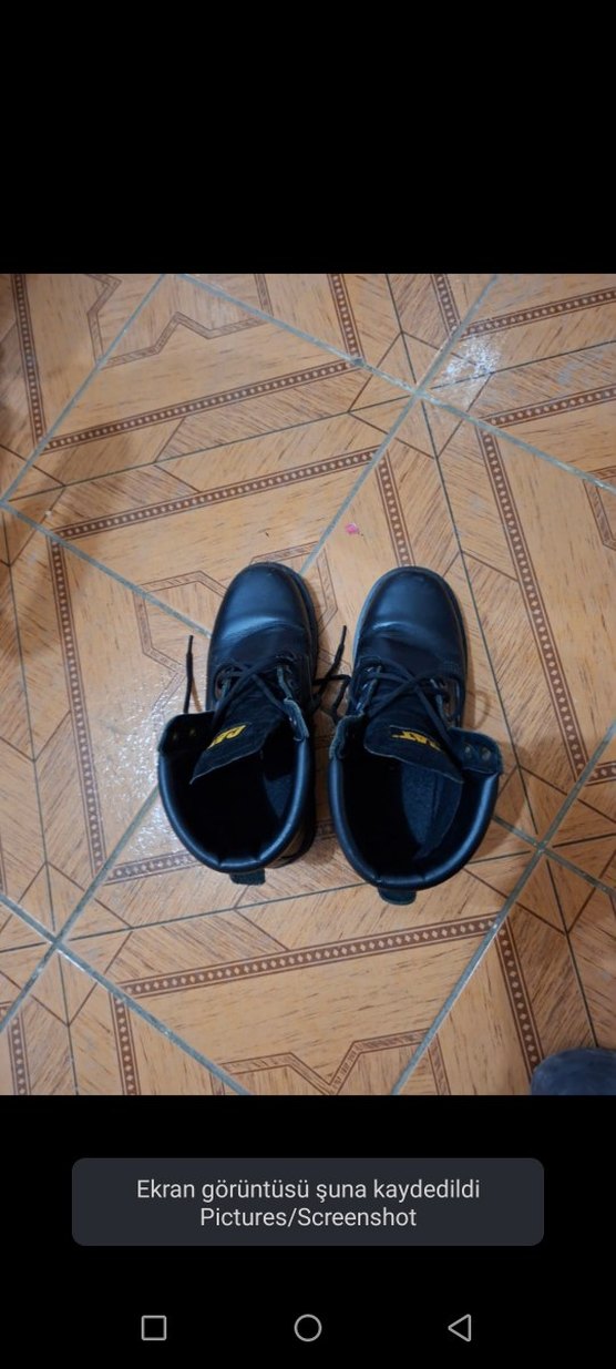 Siyah Deri Stiletto Topuklu CAT Bot - Görsel 3