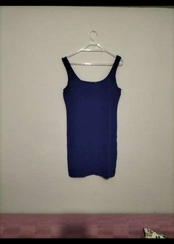 H&M Lacivert V Yakalı Kadın bluz - Görsel 2