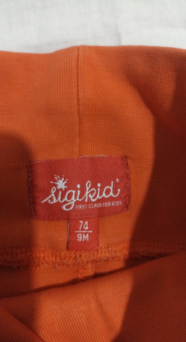 Turuncu Kız Çocuk Tayt - Görsel 4