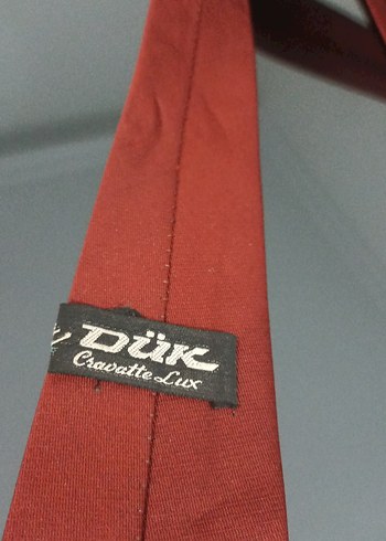 Koyu Kırmızı Erkek Kravat - Görsel 3