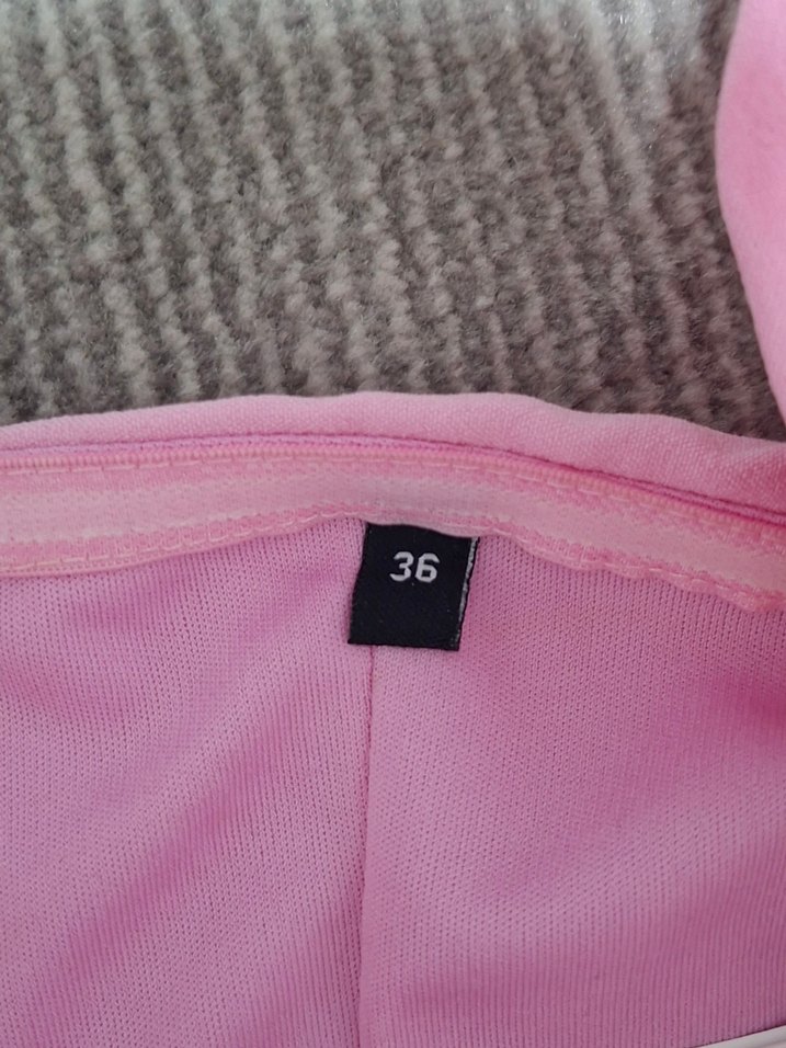 Milla Pembe Straplez crop - Görsel 2