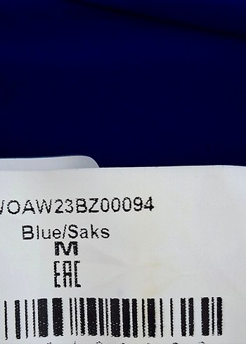 Milla saks mavisi baglamalı tek kol crop bluz - Görsel 2