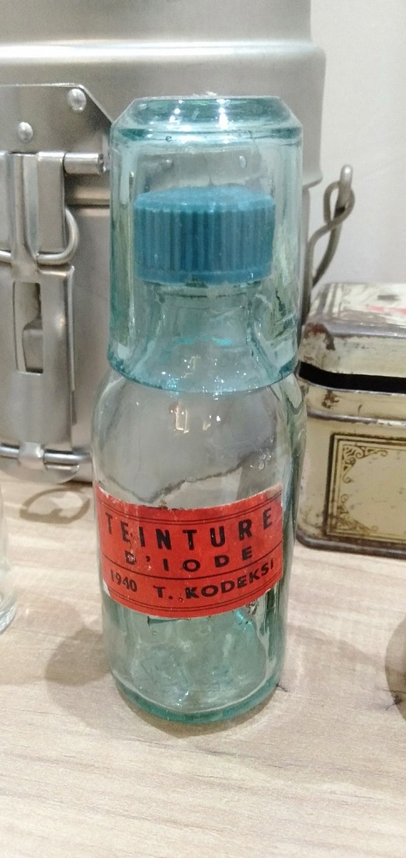 antika cam şişe - Görsel 2