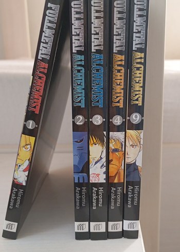 Fullmetal Alchemist Türkçe manga 1,2,3,4 ve 9. cilt #manga