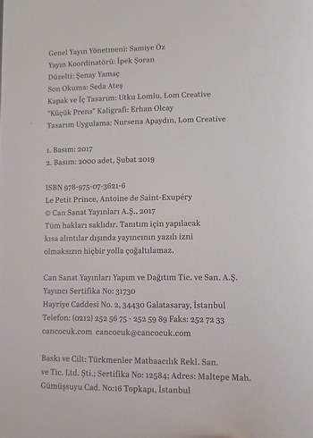 Küçük Prens Ciltli Özel Baskı (Gri) - Görsel 2