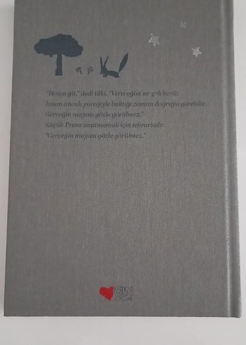 Küçük Prens Ciltli Özel Baskı (Gri) - Görsel 3