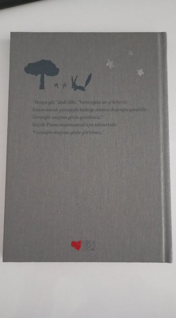 Küçük Prens Ciltli Özel Baskı (Gri) - Görsel 3