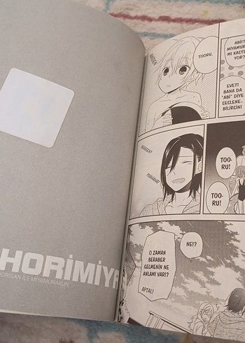 Horimiya Manga Serisi Cilt 1-8