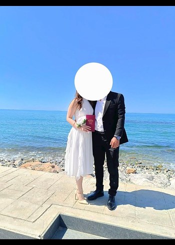 elbee fashion beyaz elbise