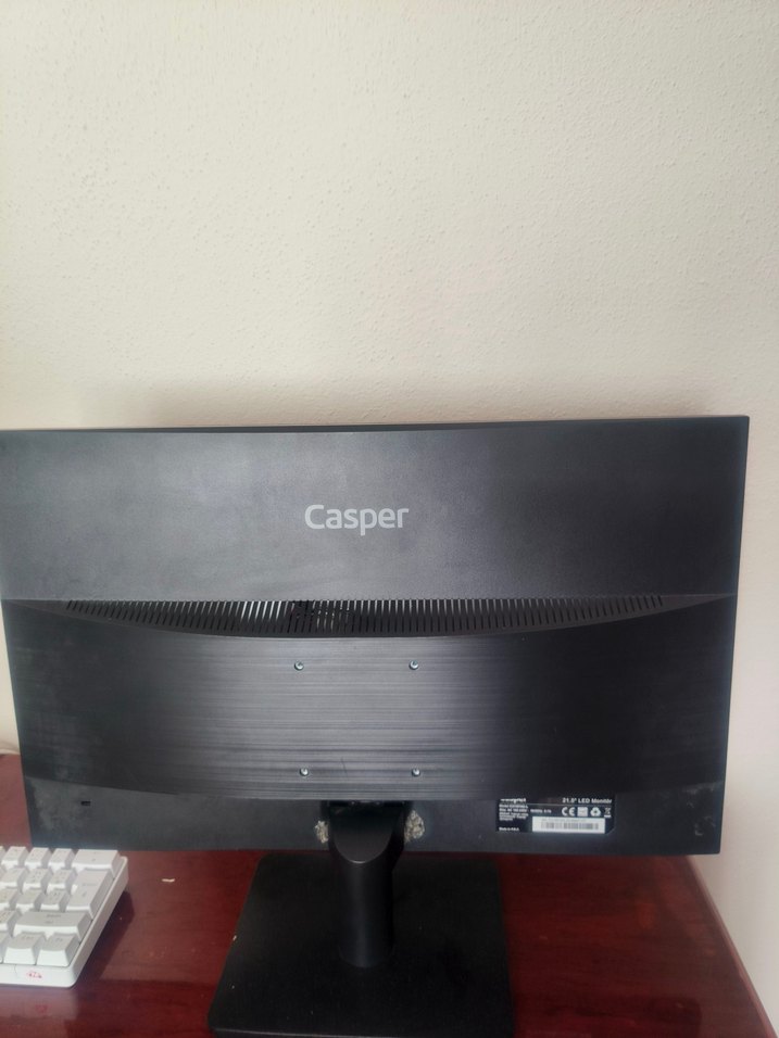 Casper Siyah Monitör - Görsel 5