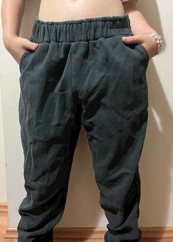 Addax Antrasit Kadın Keten Salaş Sweatpants