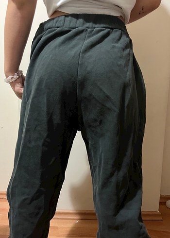 l Beden Antrasit Kadın Keten Salaş Sweatpants