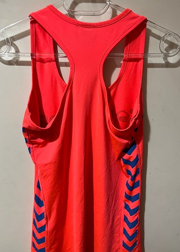 orjinal hummel Kırmızı Baskılı Kadın Spor Atlet - Görsel 4