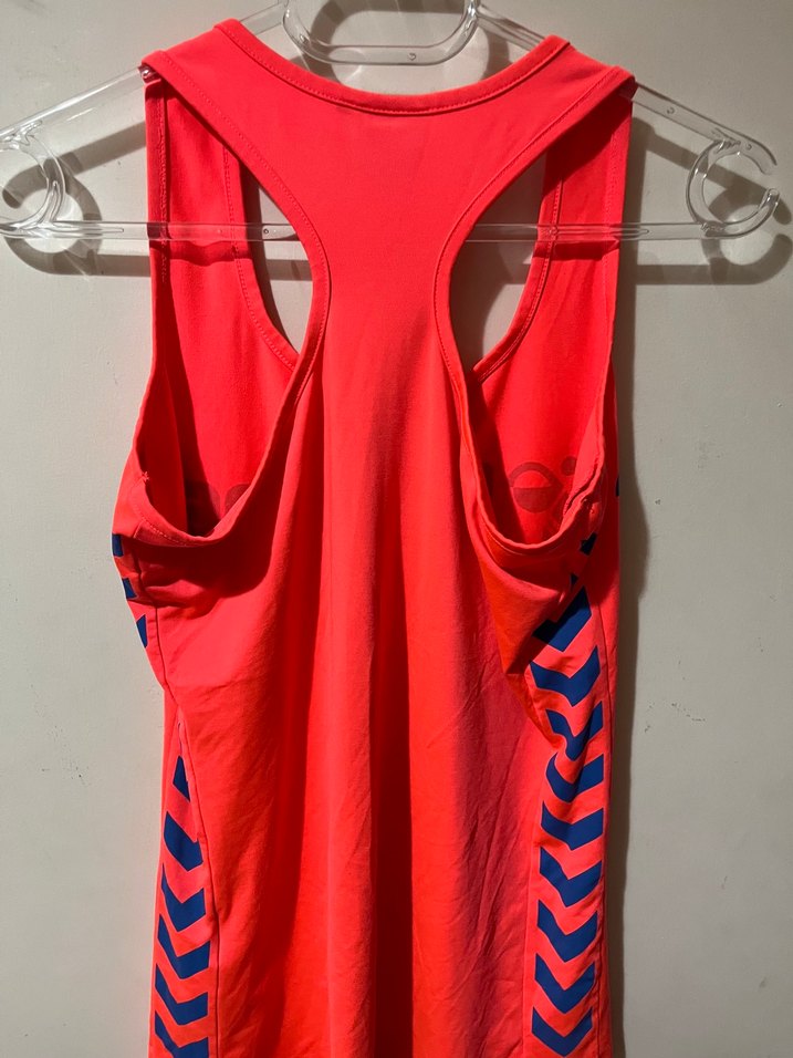 orjinal hummel Kırmızı Baskılı Kadın Spor Atlet - Görsel 4