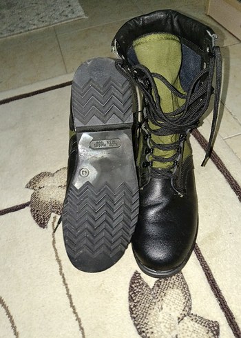 Kamuflaj Desenli Kemerli Erkek Bot - Görsel 2