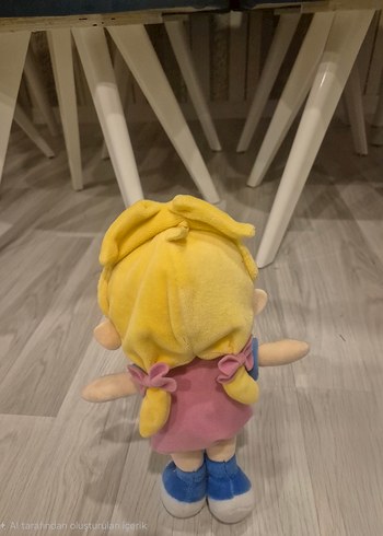 Pastel Pembe Bebek Peluş Oyuncak - Görsel 5