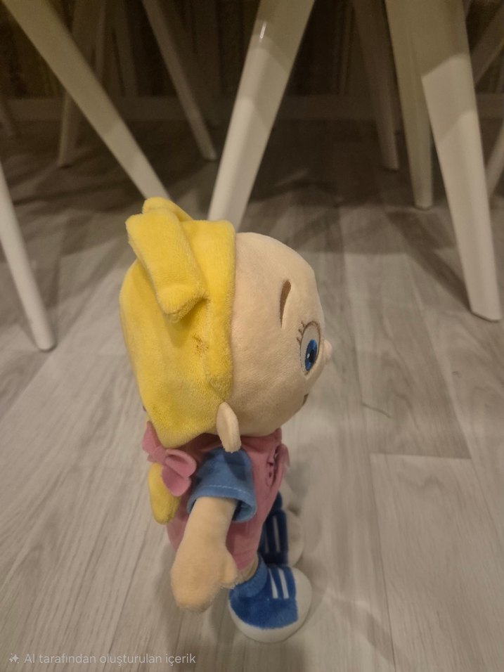 Pastel Pembe Bebek Peluş Oyuncak - Görsel 2