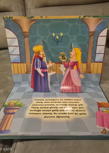 Uçboyutlu Masallarla Kurbağa Prens - Görsel 3